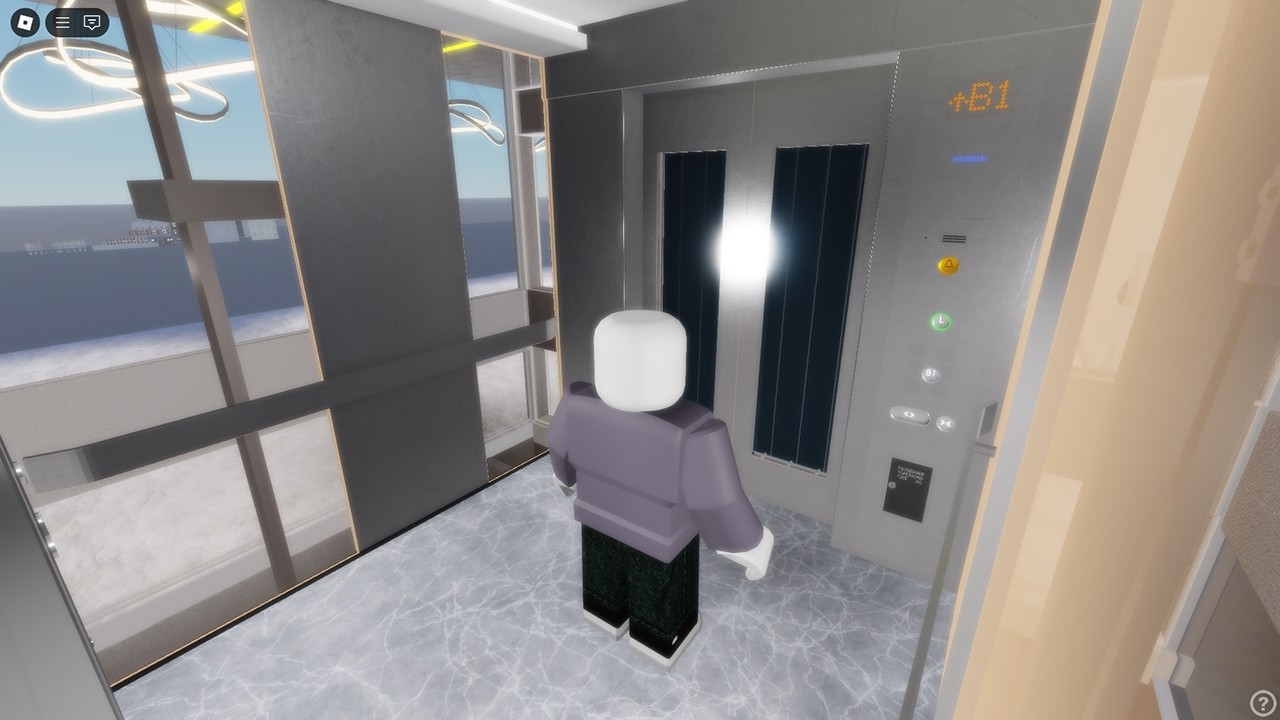 [로블록스] 시청자님 요청게임!! 현대 태라타워!! 엘리베이터 테스트!! Hyundai Taera Tower