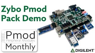 Pmod Monthly - August 2016 - Zybo Pack Demo