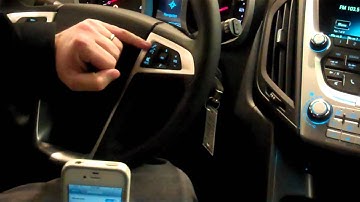 Syncing iPhone Bluetooth with Chevrolet Equinox How To Easy Step by Step
