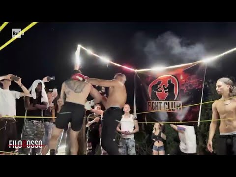 A night at the underground "Fight Club" in Milan, minors in the ring too - Filorosso 09/22/2026
