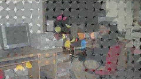 Swarm Robots 1 obstacle 1 goal