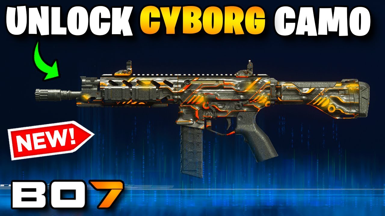 Как открыть камуфляж «Киборг» в Black Ops 7! (Получить камуфляж «Киборг» BO7)