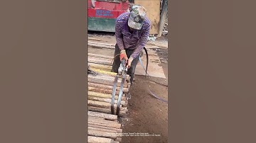 Steel pipe bundling - good tools and machinery make work more efficient
