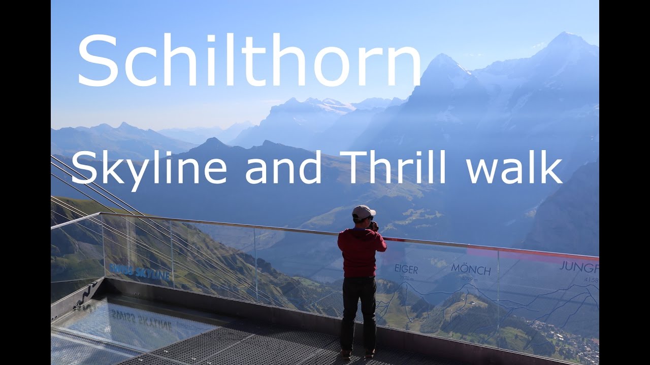 Skyline walk and Thrill walk at Birg, Schilthorn YouTube