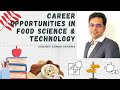 Career Opportunities in Food Science and Technology by Sanjeev Sharma