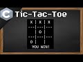 C tic tac toe game 