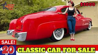 CLASSIC CARS FOR SALE !! Affordable Vintage Finds — Muscle Cars &amp; Rare Gems