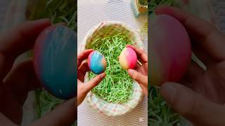 Easy Fun Easter Egg Dyeing 🐣