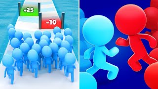 Count Stickman 3D Vs Count Stickman😍😍New Update All Max Levels Gameplay U1Z1