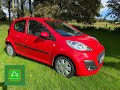 PEUGEOT 107 ACTIVE 2014 SOLD BY www.catlowdycarriages.com