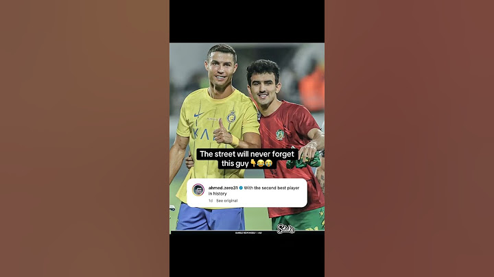@cristiano the second best player in the world #shorts #football
