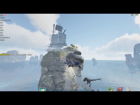 WIPING A CORNER PILLAR ONLINE | Dark Legacy | Ark Official PvP