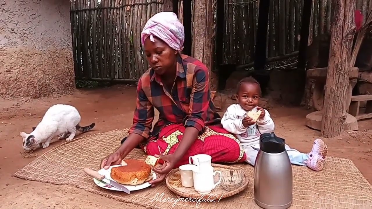 African village life morning, afternoon daily life #africanvillagelifestyle #villagerlifestyle 