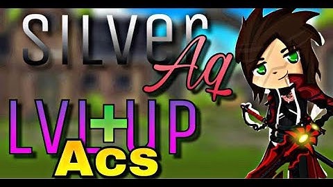 New aqw 2018-2019 privet server (silver aq) How to lvl up and get acs