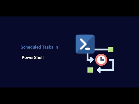 Video: Bagaimana cara memulai tugas terjadwal di PowerShell?