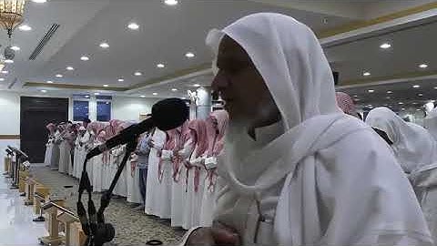 20 الشيخ أحمد خليل شاهين في تلاوة ندية ما تيسر من سورة الحج تراويح 1439