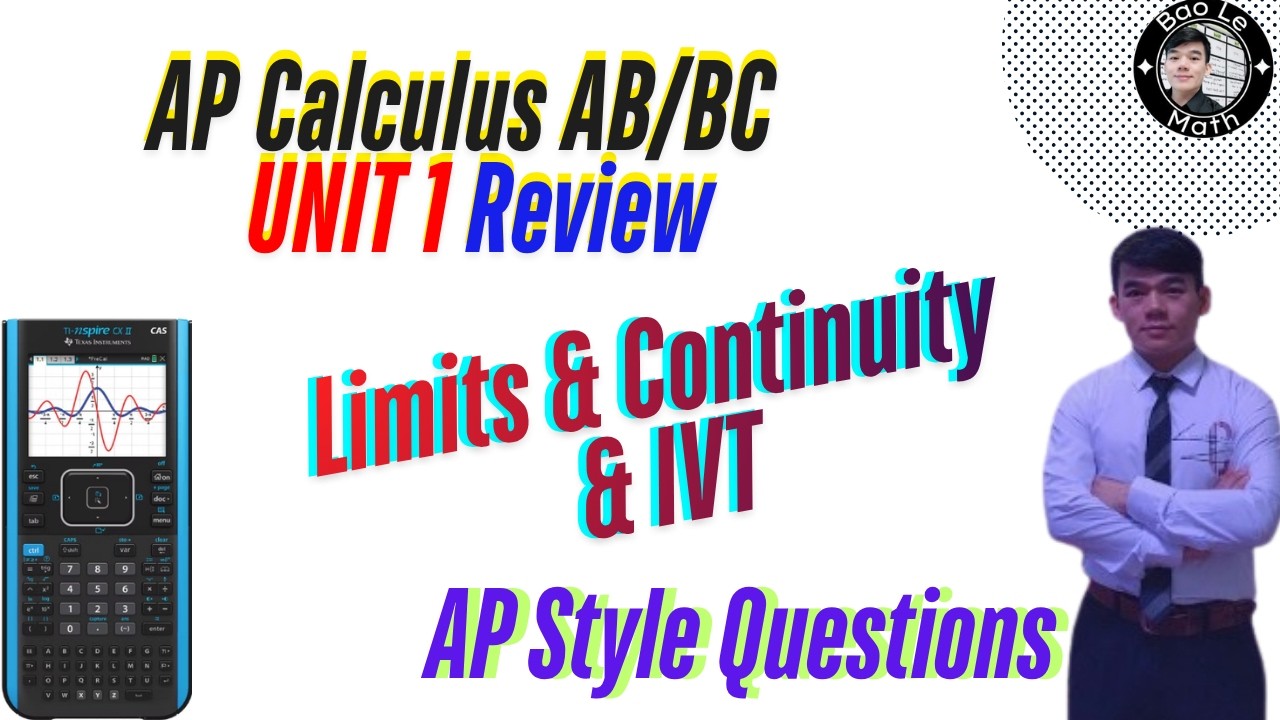 AP Calculus AB/BC | Unit 1 Review | The Ultimate Review to Limits ...