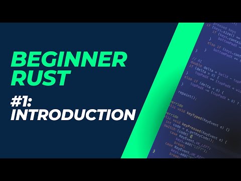 Beginner Rust Tutorial 1: Introduction