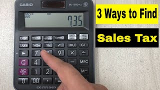 3 Ways to Calculate Sales Tax on Simple Calculator screenshot 5