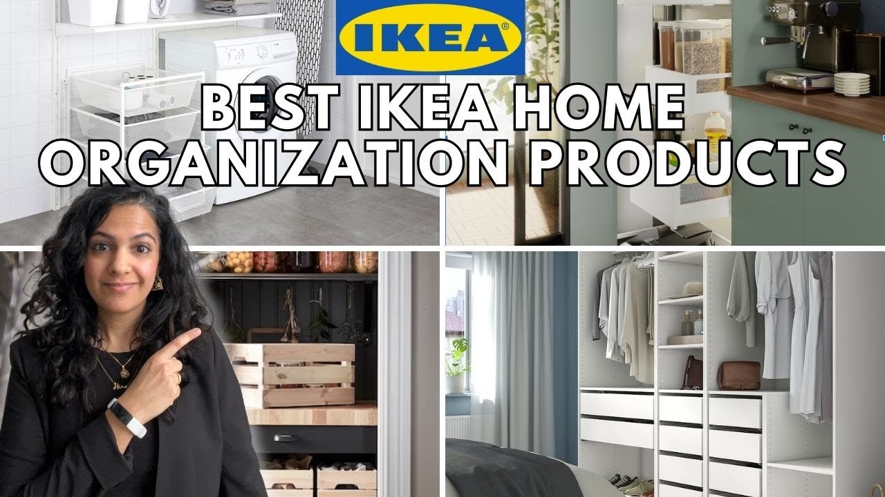 10 of the BEST IKEA HOME ORGANIZATION PRODUCTS YOU NEED! YouTube