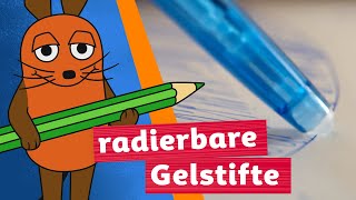 Wie radiert man Tinte? | Die Maus | WDR