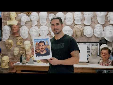 I Painted Mike Marino, Prosthetic Makeup Designer