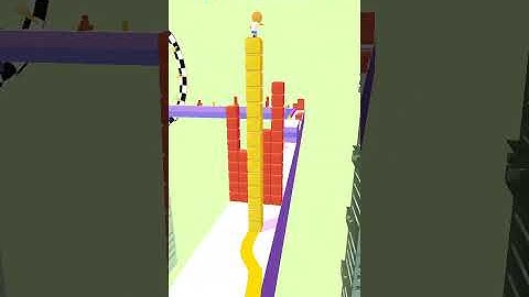 Cube surfer - Gameplay all levels #13 (IOS/Android) #short