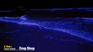 All You Need To Fall Asleep - Ocean Sounds For Deep Sleeping With A Dark Screen And Rolling Waves