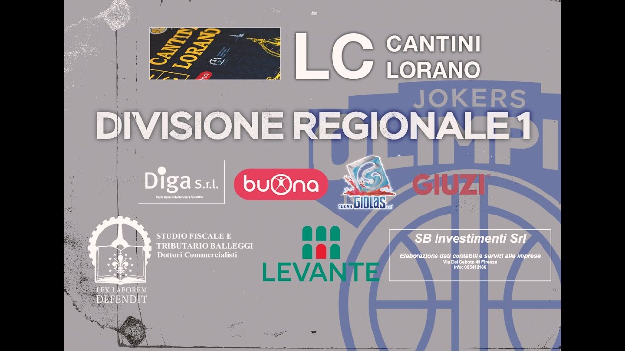 Divisione regionale 1: Legnaia Jokers - Montesport