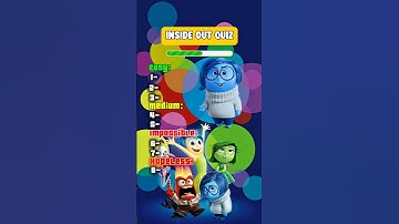 You love Inside out if you can name these Emotions!😻 #shorts #quiz #trivia #insideout #emotions