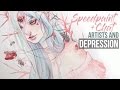 Speedpaint // Let's Chat Artists + Depression