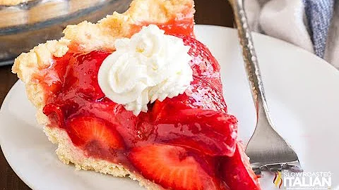 Fresh Strawberry Pie without Jello