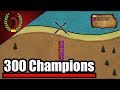 The Battle of 300 Champions: The Largest Duel in History. - Ancient Greek Duel.