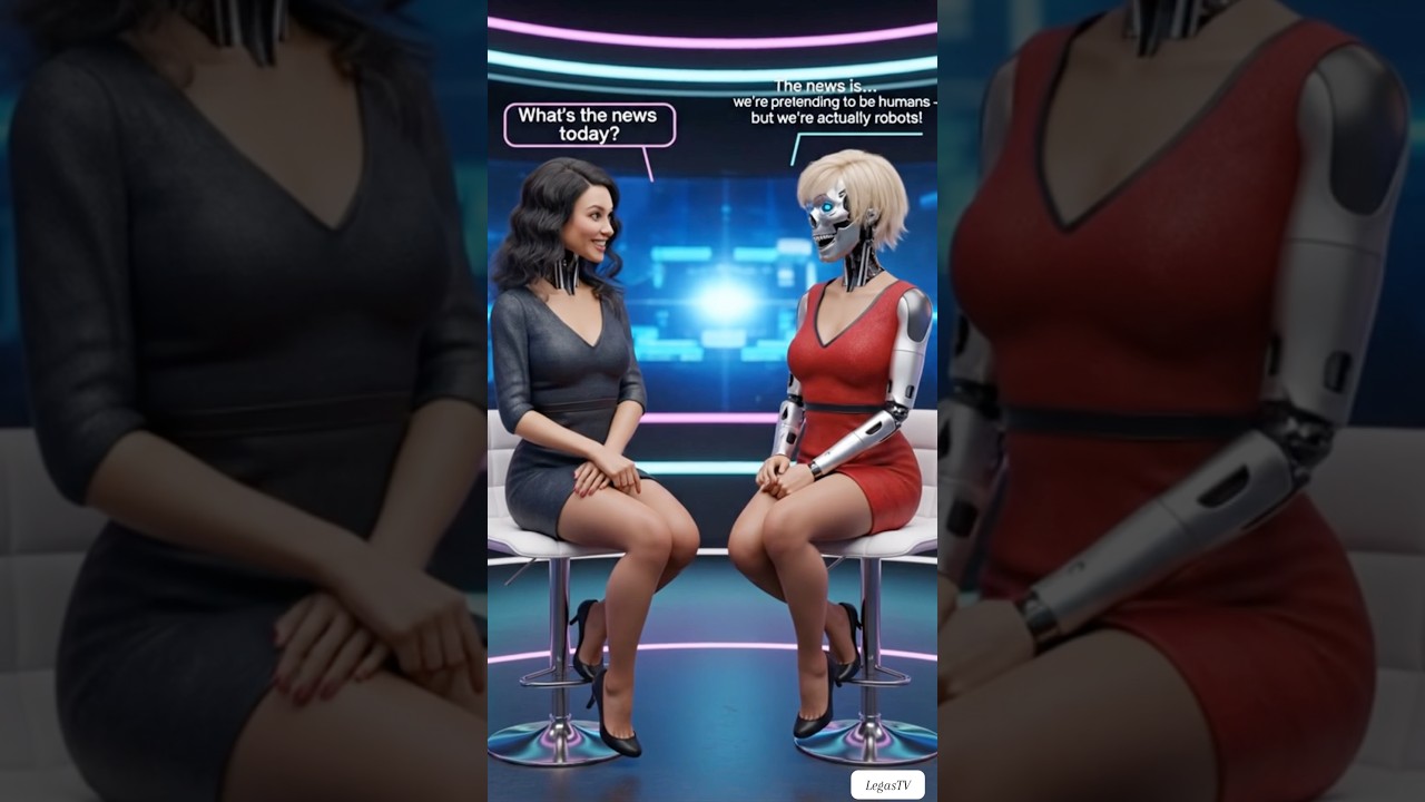 Cyber News Comedy — AI Fashion Show! 👗🤖 