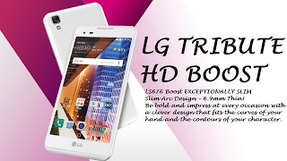 LG Tribute HD Boost full review "Slim Arc Design – 6.9mm Thin!"