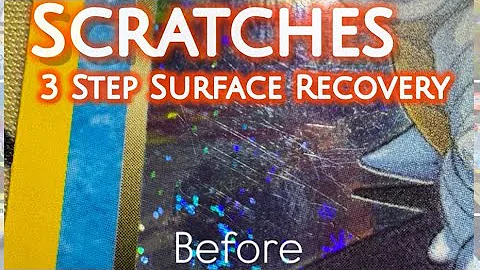 Dark Blastoise 1st Edition Pokémon - 3 Step Clean & Scratch Removal