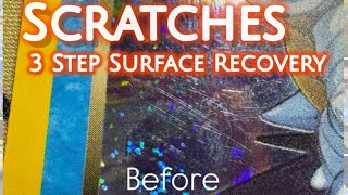 Dark Blastoise 1st Edition Pokémon - 3 Step Clean & Scratch Removal