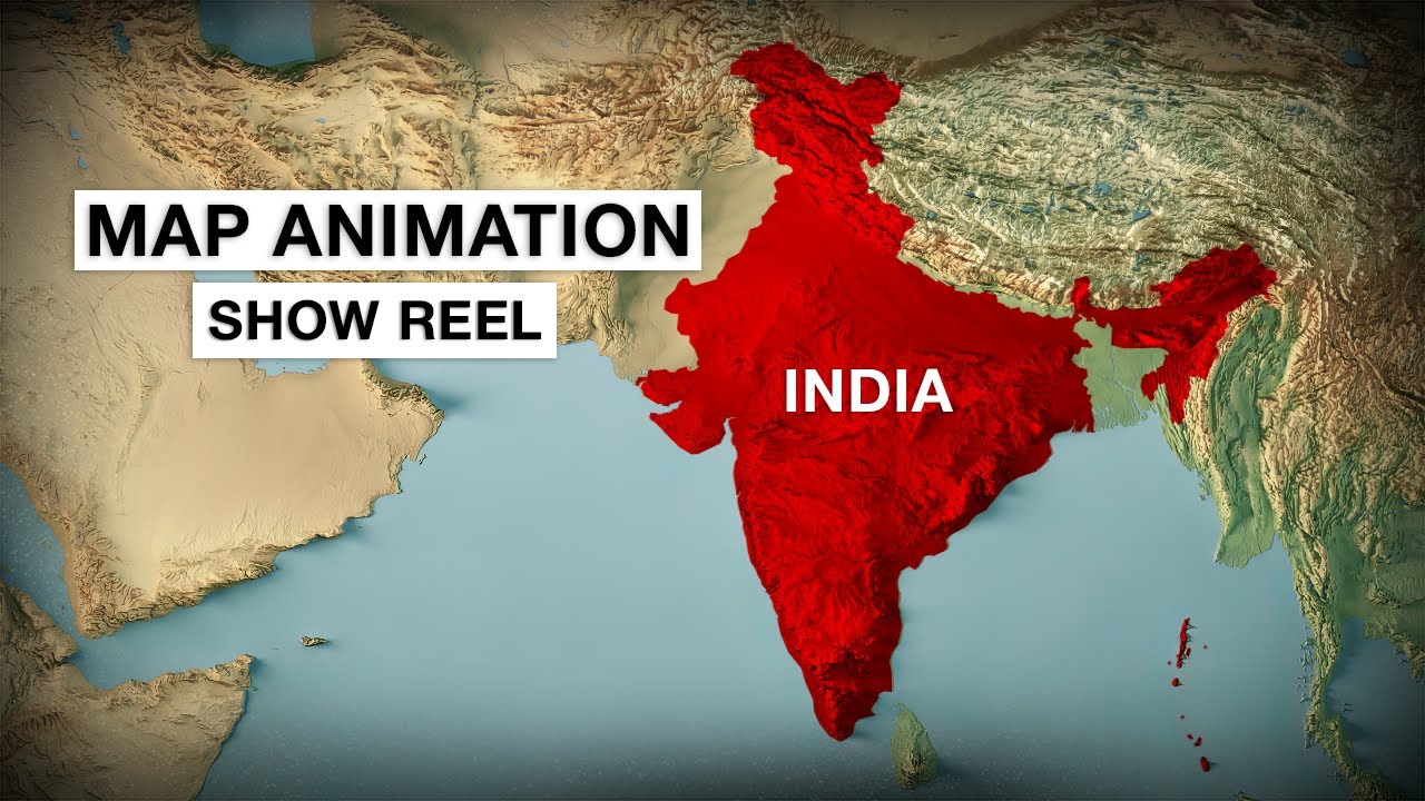 Map Animation show Reel #geolayers