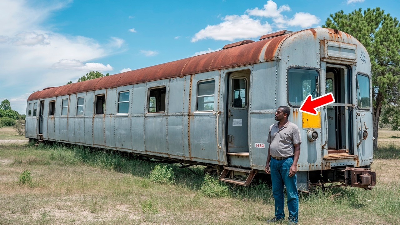 Everyone Laughed When He Bought and Moved Into a Rusty Train Car, Until They Saw What He Did Inside…