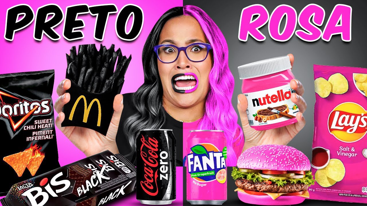 A MELHOR COMIDA DA SUA COR EM ORDEM ALFABÉTICA GANHA!