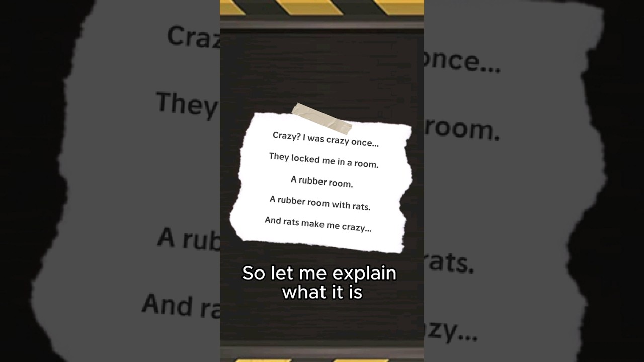 Crazy? I was crazy once || Meme Explained