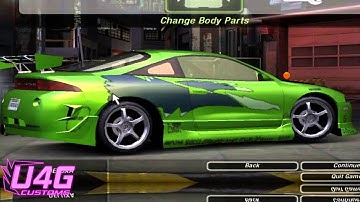 Need for Speed: Underground 2 Eclipse Brian O