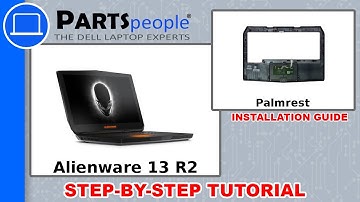 Dell Alienware 13 R2 (P56G002) Palmrest How-To Video Tutorial