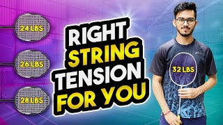 Right String Tension for Your Badminton Racket | High Tension VS Low Tension | Badminton String | screenshot 4