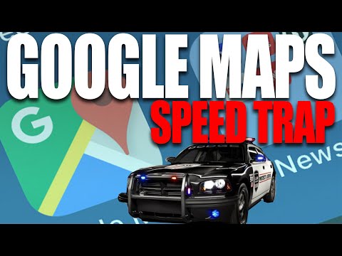 Google Maps Speed Traps