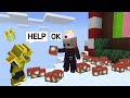 Giving Unlimited TNT to NOOB! Helping Noob Player in BedWars (Blockman Go)