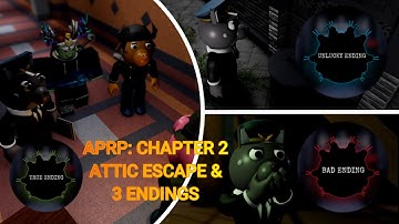 Roblox | Accurate Piggy Roleplay: The Return - Chapter 2 - Attic Escape & 3 Endings