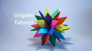 Origami Enrica's Dodecahedron Kusudama · How To Make An Origami Flower ·  Origami on Cut Out + Keep