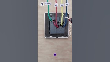 Wiring method of five holes and one opening, #electrician #Plumber