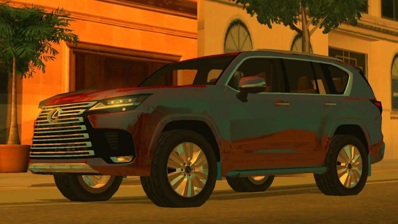 GTA SA - Lexus LX 600 2022 Midpoly | Car Mods PC/Android